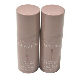 2x Exuviance Age Reverse Total 360 Eye Contour Cream Travel 0.34 Oz Each NEW